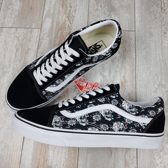 Vans Old Skool Flash Skulls - Picture 1 of 10